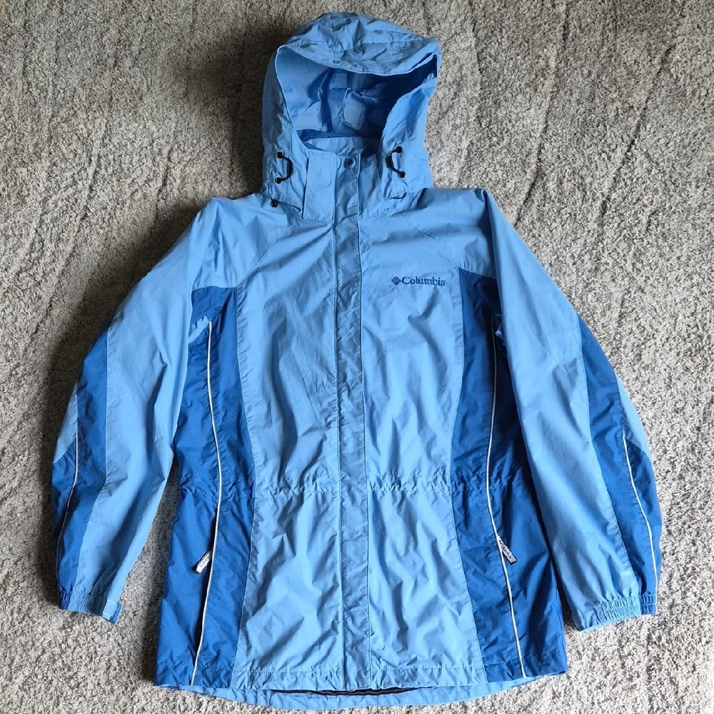 Columbia 3 In 1 Interchange Jacket Complete Women's Size M Blue - Picture 2 of 16